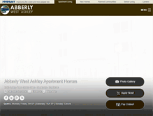 Tablet Screenshot of liveabberlywestashley.com